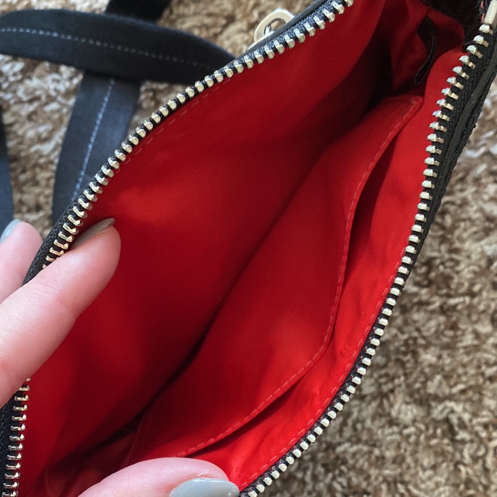 Coach poppy bag crossbody purse plaid - Picture 5 of 5